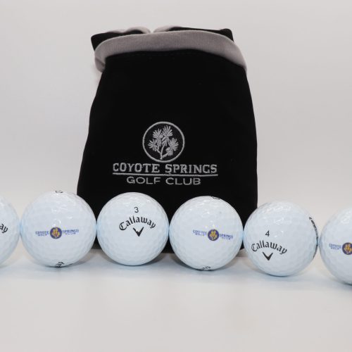 Callaway Logo Golf Balls with Pouch