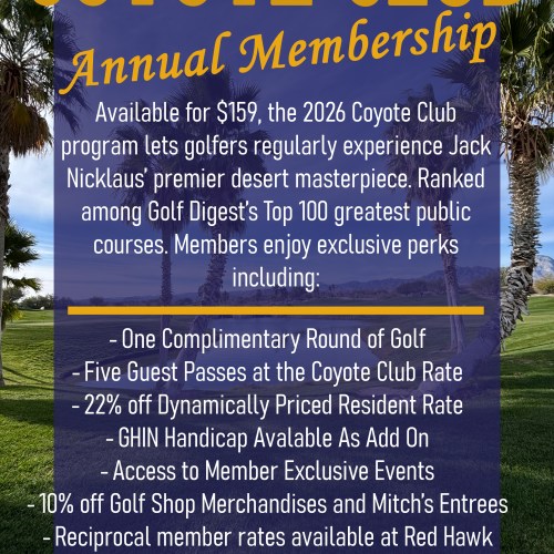 Coyote Club Membership