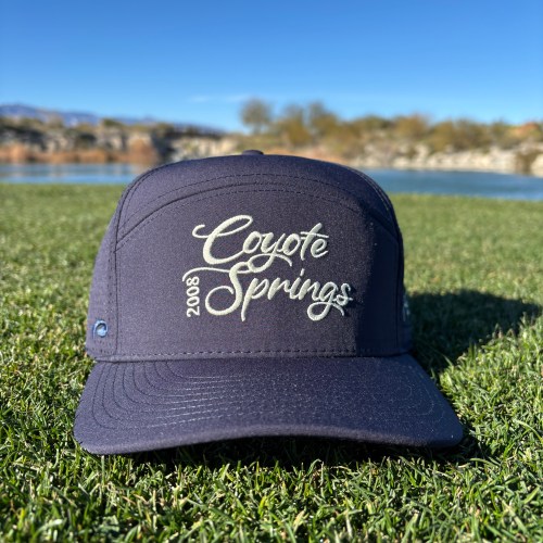 Coyote Springs Script - Navy Blue