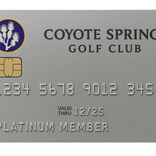 Coyote Springs Platinum Card