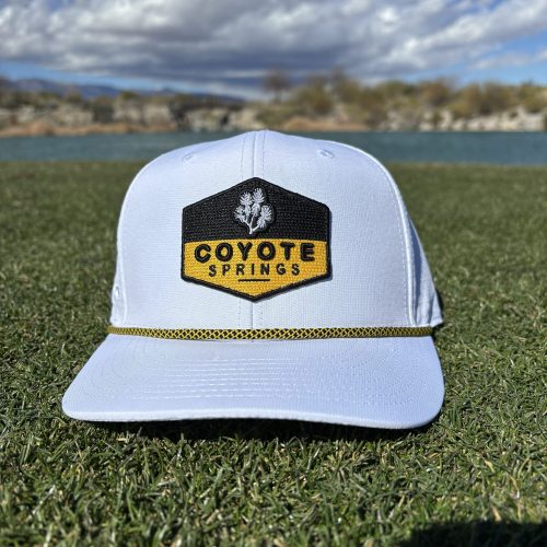 Coyote Springs Knit Patch - White