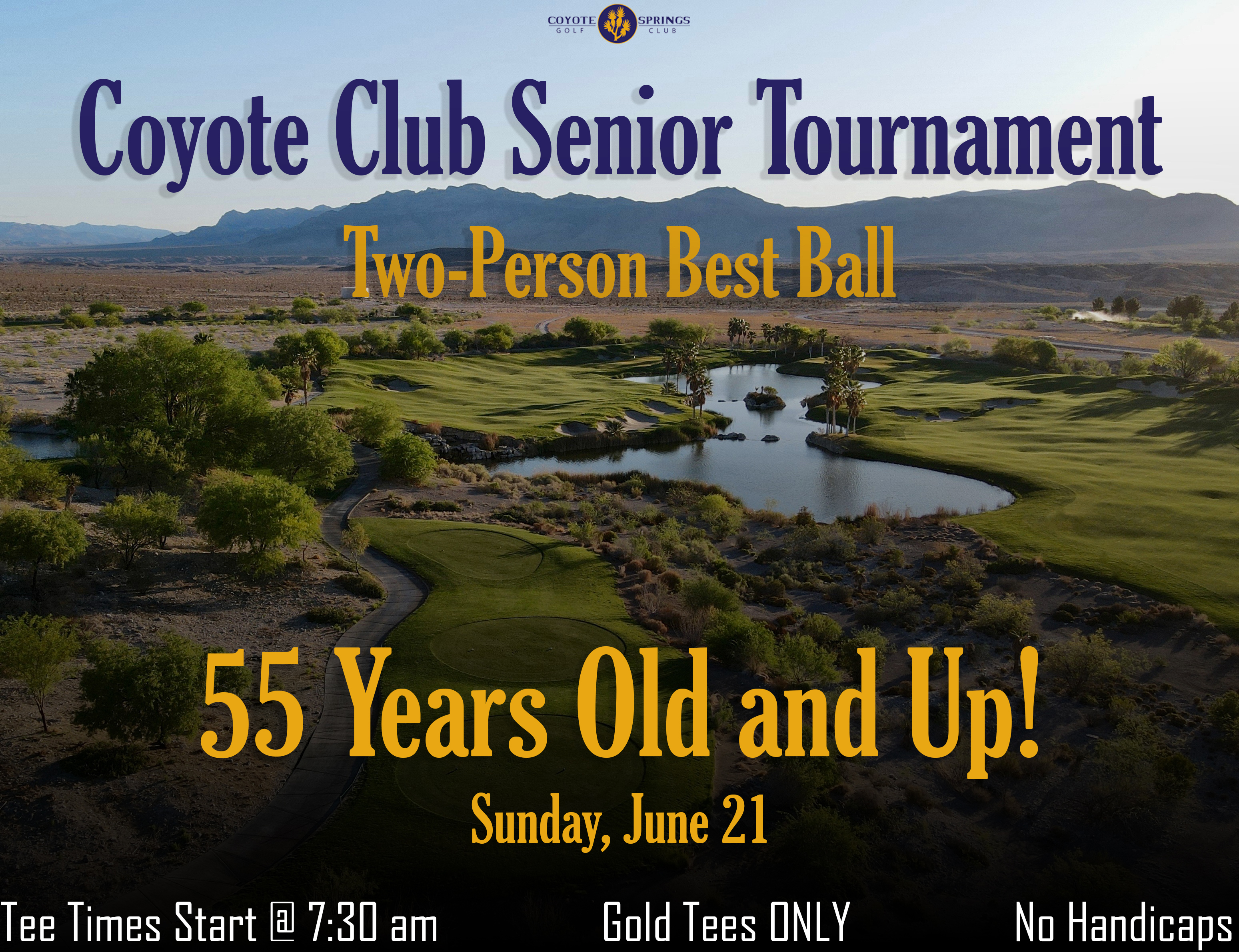 Coyote Club Senior Tournament 2026