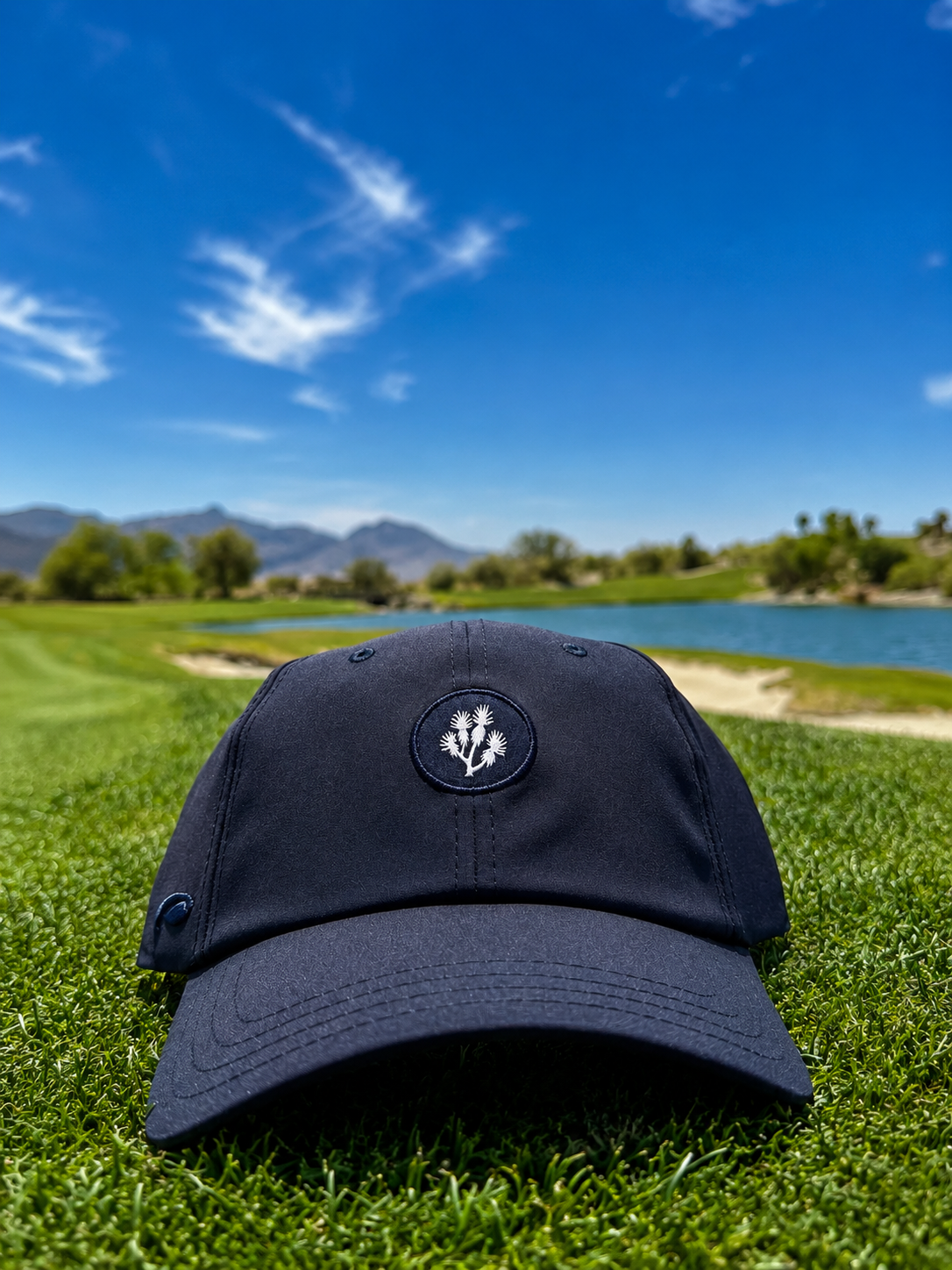 Navy Low Cut Logo Hat
