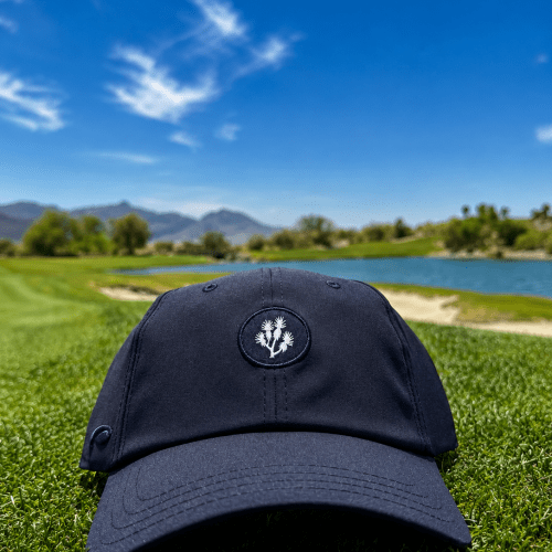 Navy Low Cut Logo Hat