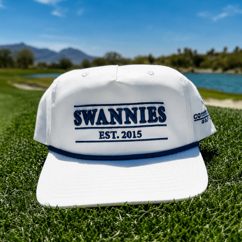 White Swannies Logo Hat