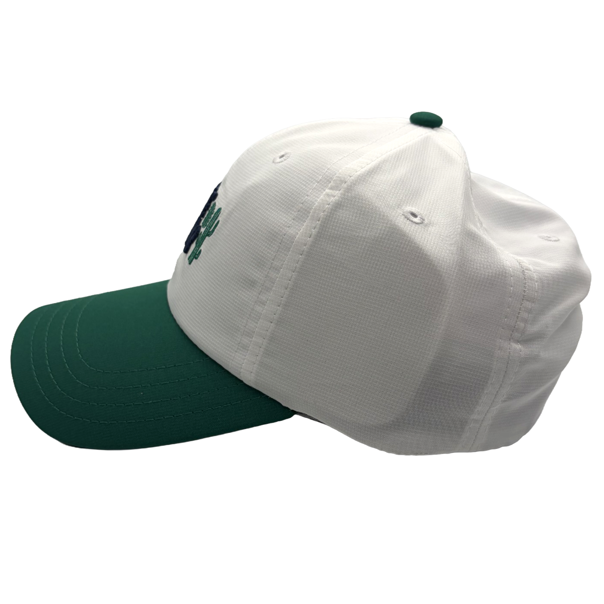 Stay cool and comfortable with this lightweight Coyote Springs performance cap. Featuring a breathable 100% polyester design, small-fit sizing, and a stylish green-and-white colorway, it's the perfect hat for sunny days on the course.